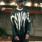 Fluff Knit Crewneck - Black