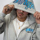 Ice Zip Hoodie - Grey