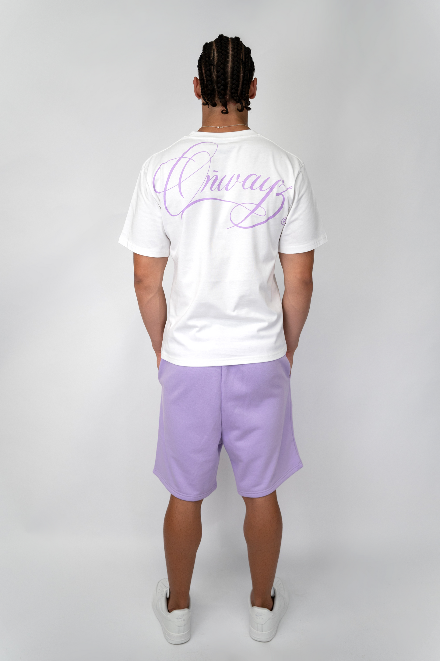 Calligraphy T Shirt - Purple