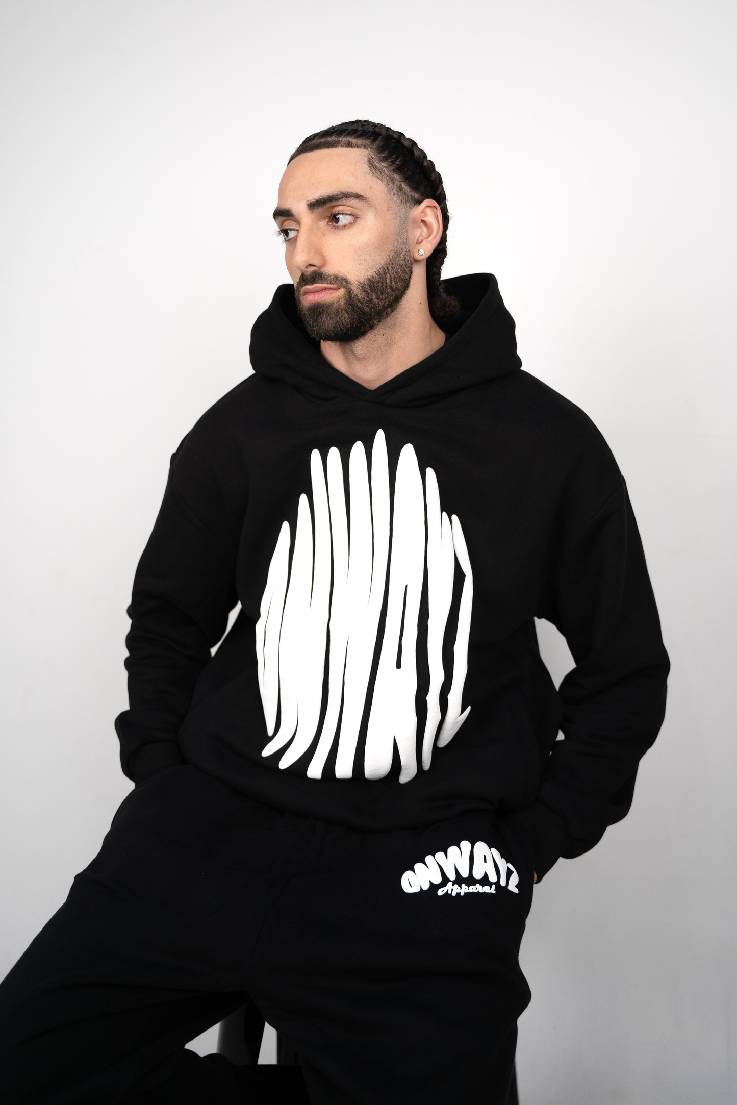 Puff Hoodie - Black