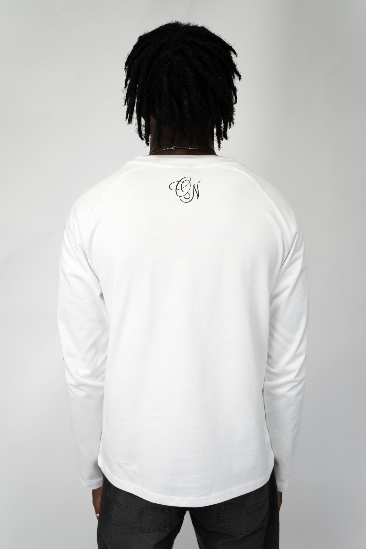 Arrow Long sleeve T Shirt - White