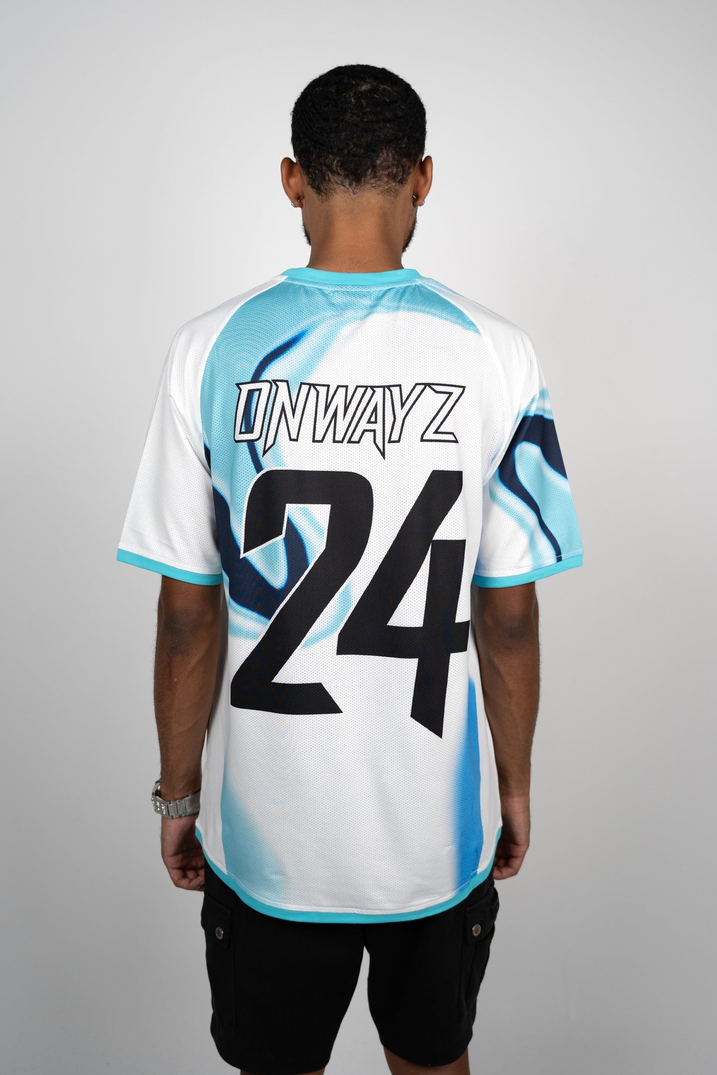 Aquamarine Football Jersey