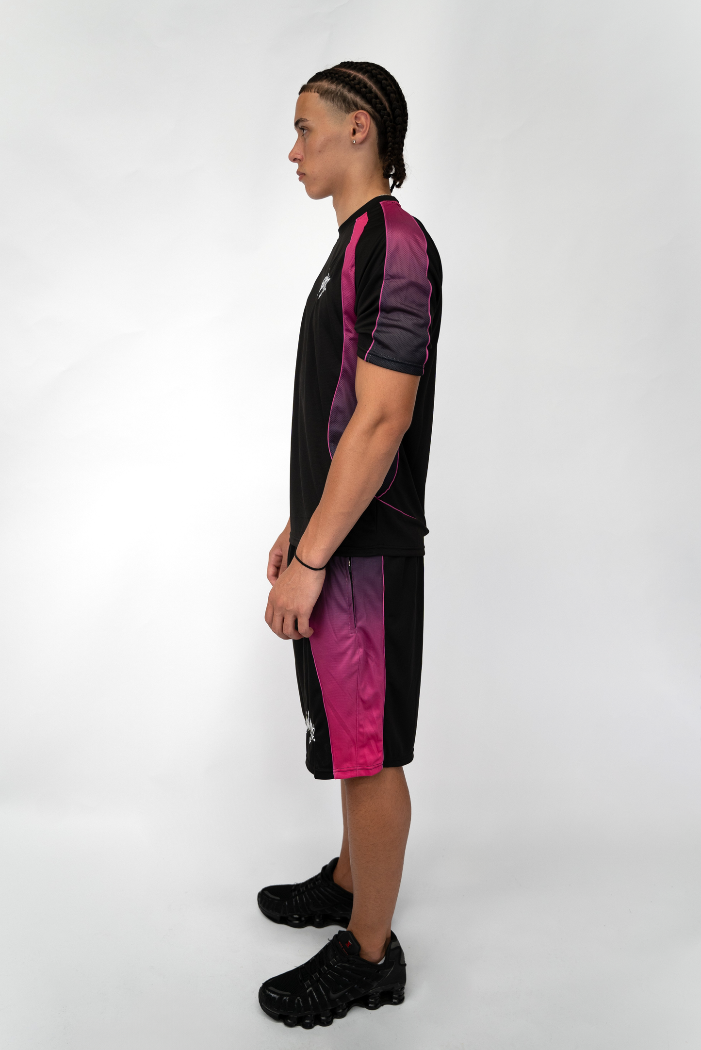 Gradient Jersey - Black Pink