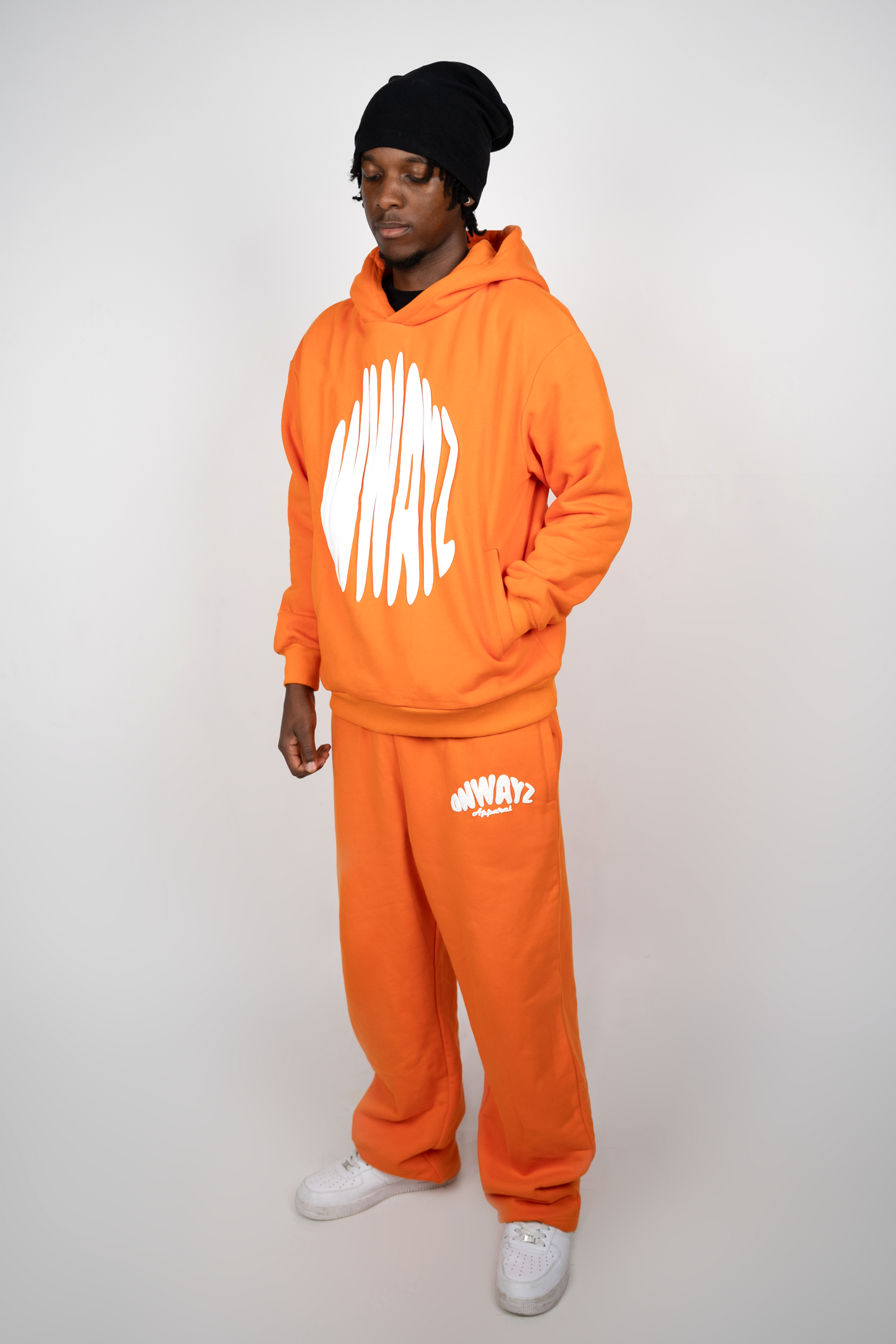 Puff Hoodie - Orange