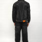 Classic Applique Denim Jacket - Black