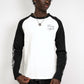 Arrow Long sleeve T Shirt - Black White