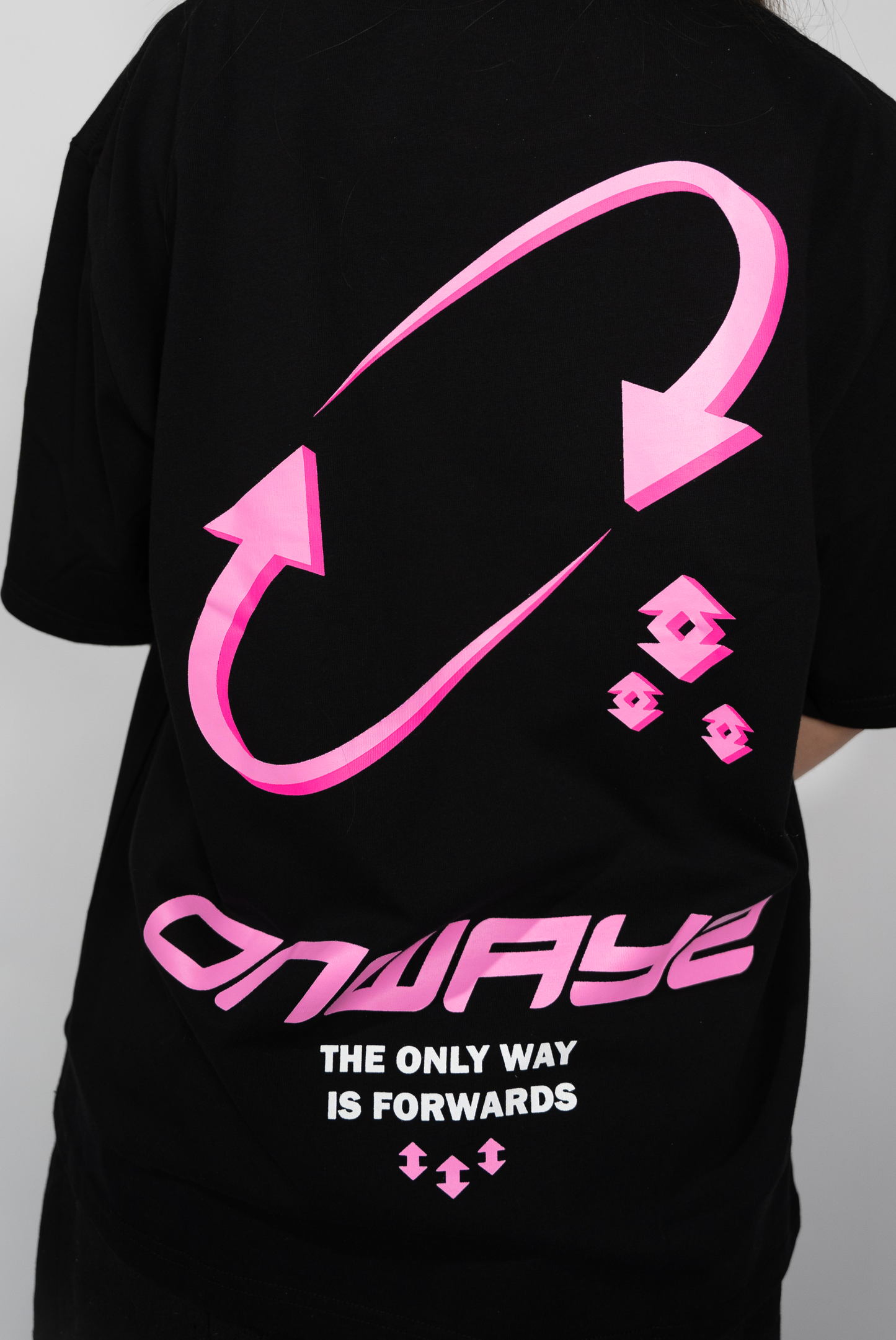 Motion T Shirt - Black Pink