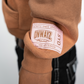 Star Zip Hoodie - Brown