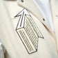 Skyline Varsity Jacket - Beige