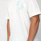 Calligraphy T Shirt - Aqua