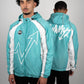 Reflective Elevation Windbreaker - Aqua