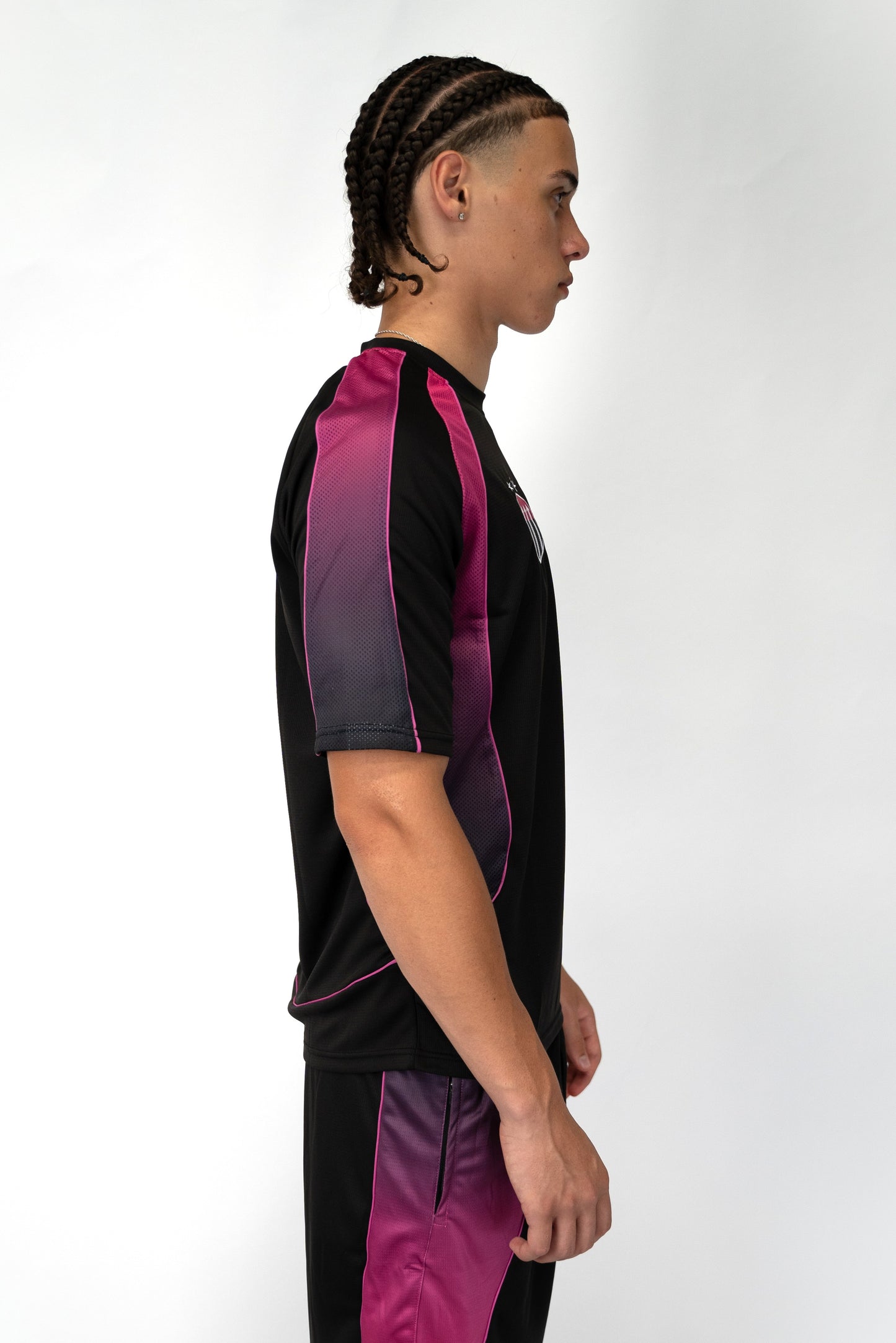 Gradient Jersey - Black Pink