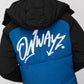 Arrow Puffer Jacket - Blue