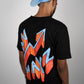 Elevation T Shirt - Black Blue