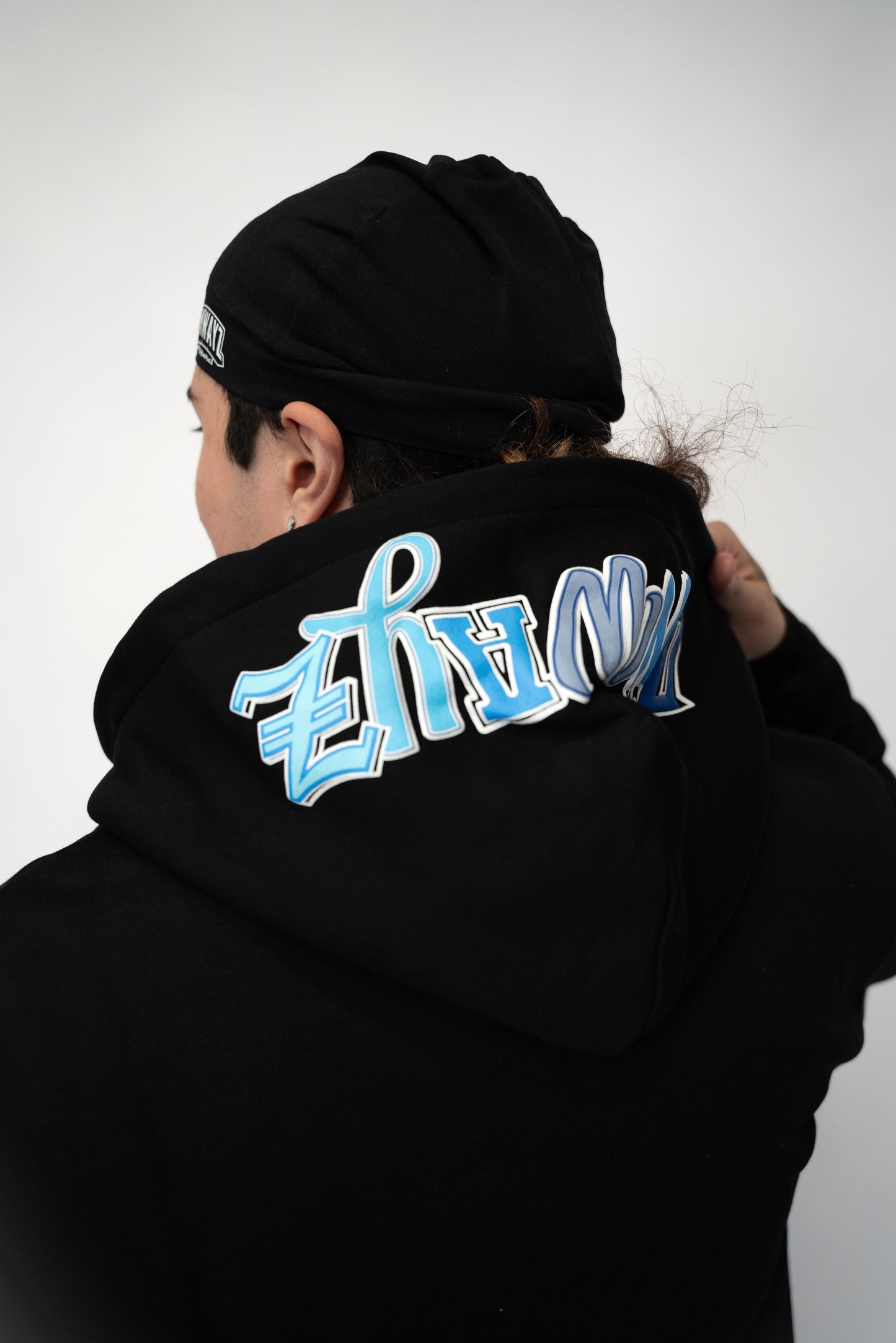 Ice Zip Hoodie - Black