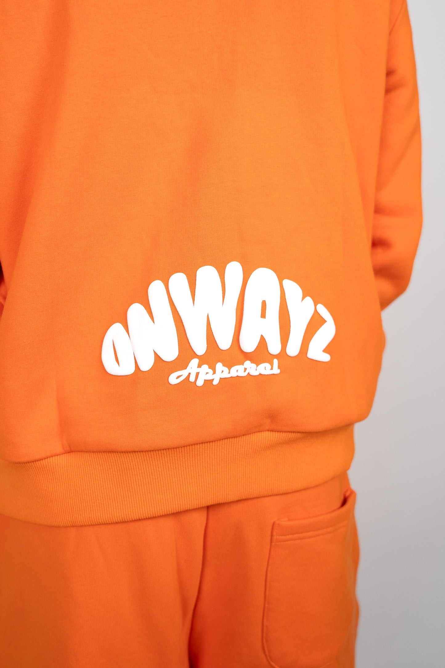 Puff Hoodie - Orange