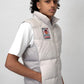 Badge Puffer Vest - Grey