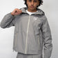 Arrow Windbreaker Jacket - Grey