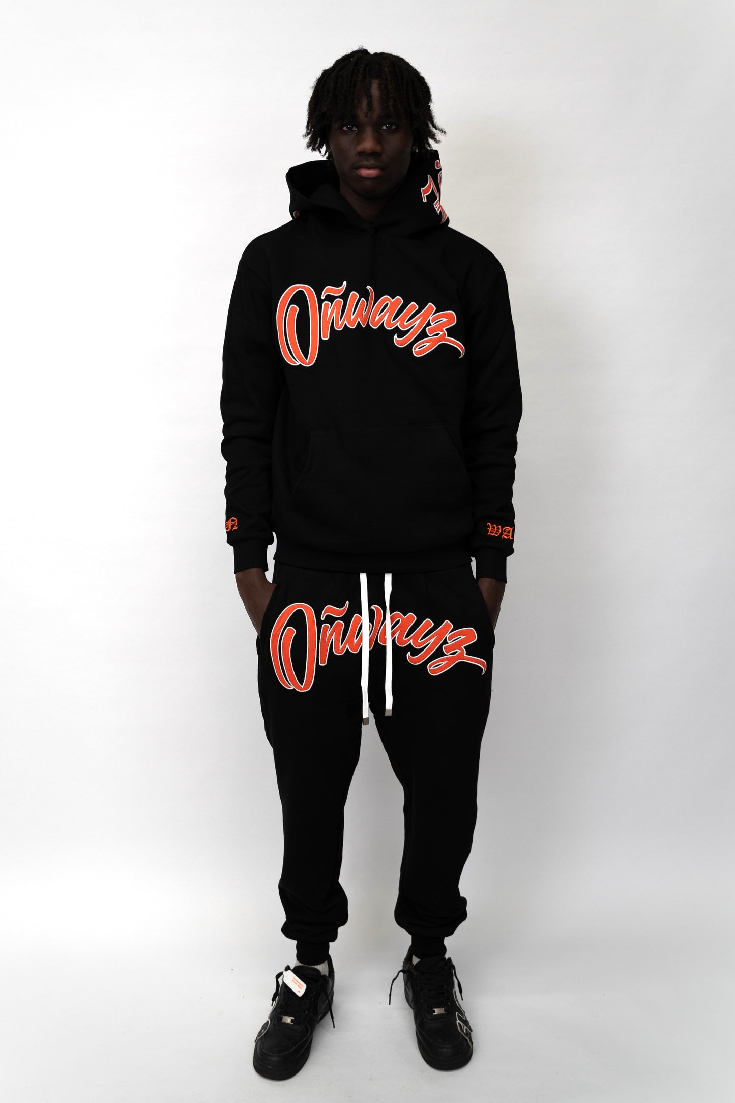 Classic Hoodie 2.0 - Orange Black