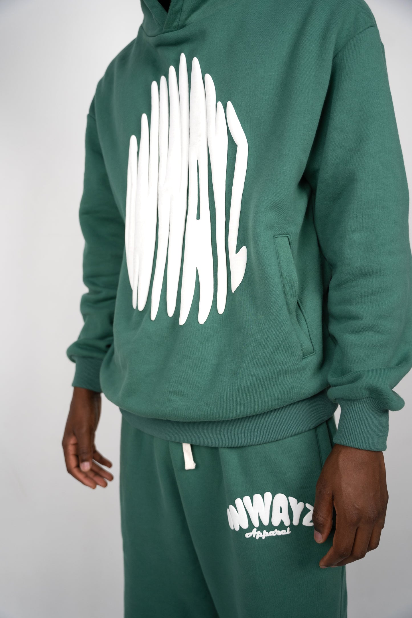 Puff Hoodie - Green