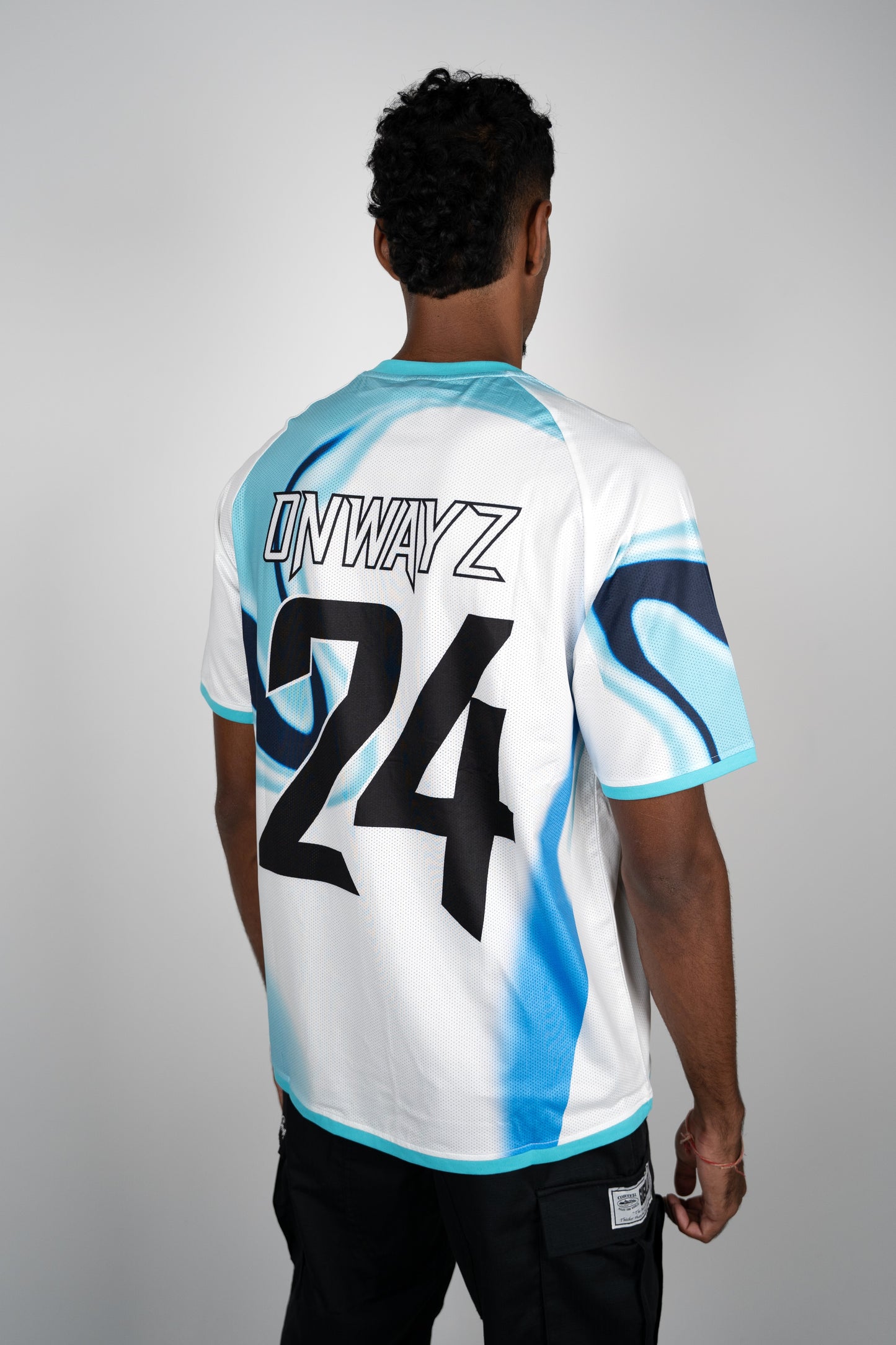 Aquamarine Football Jersey