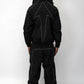 Arrow Windbreaker Jacket - Black