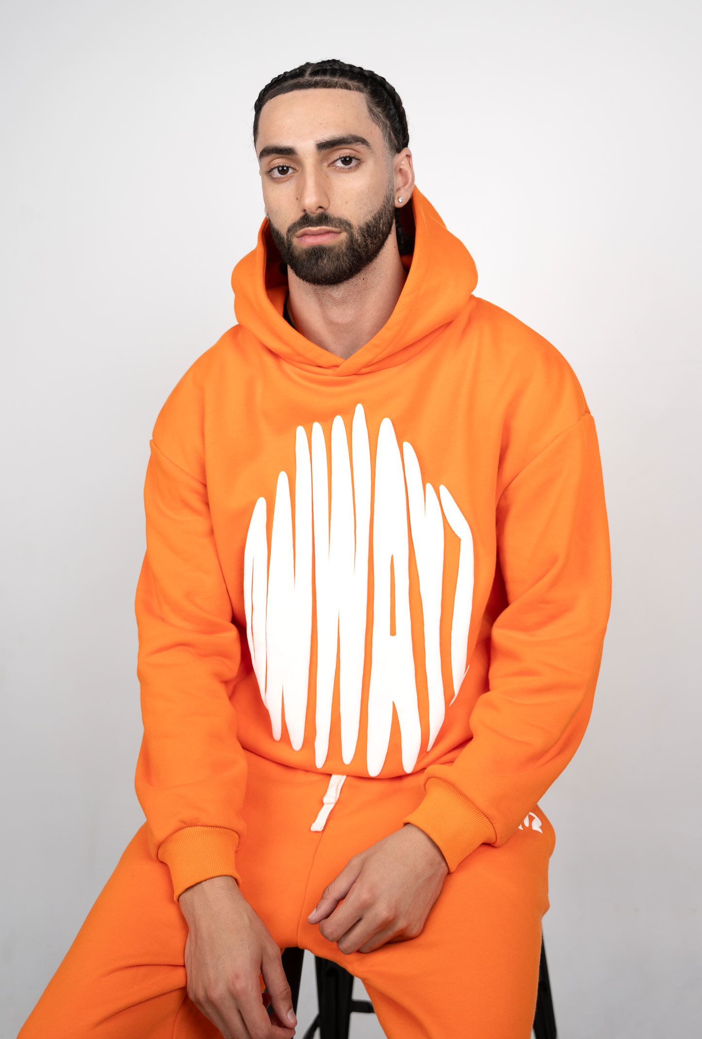 Puff Hoodie - Orange