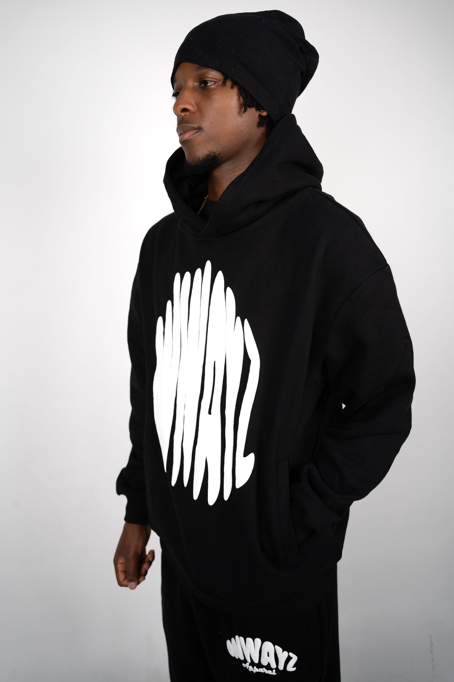 Puff Hoodie - Black