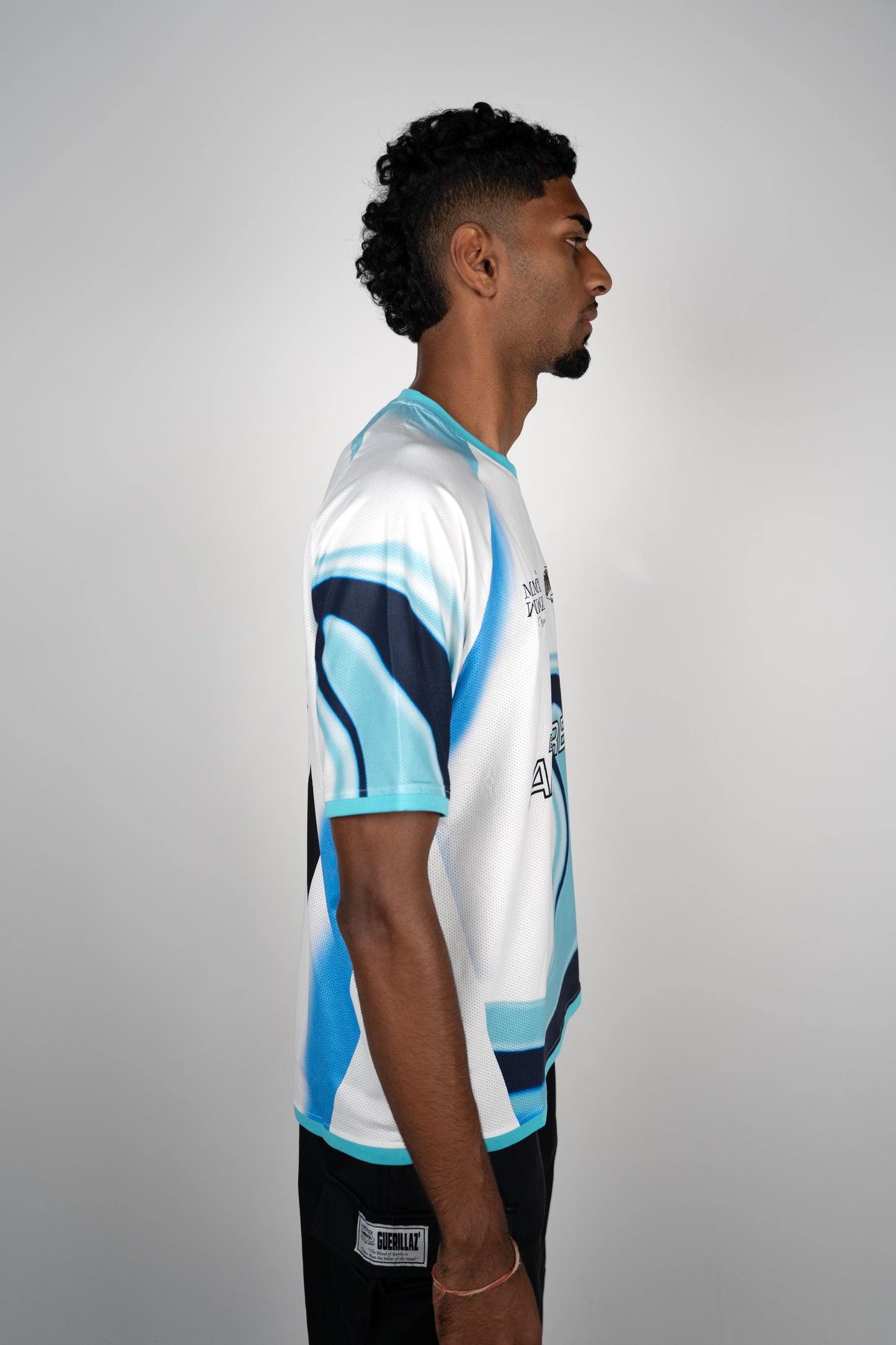 Aquamarine Football Jersey