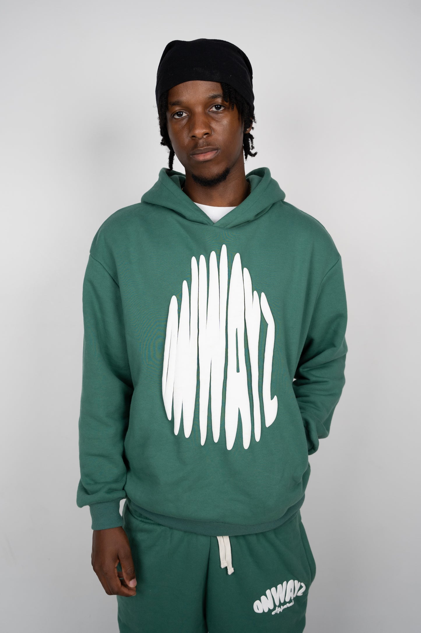 Puff Hoodie - Green