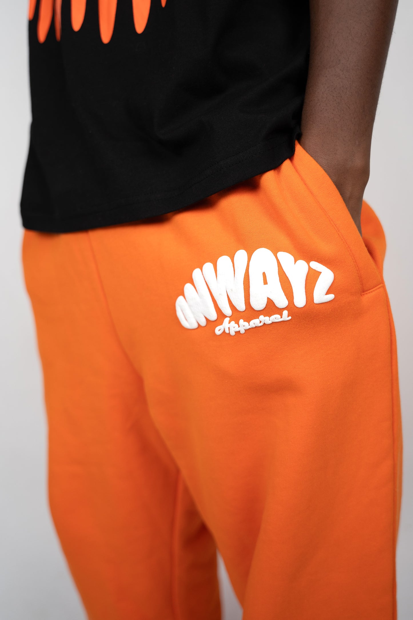 Puff Sweatpants - Orange