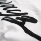 Arrow Script Crewneck - White