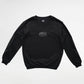 Arrow Script Crewneck - Triple Black