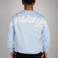 Arrow Script Crewneck - Baby Blue