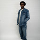 Classic Applique Denim Jeans - Blue