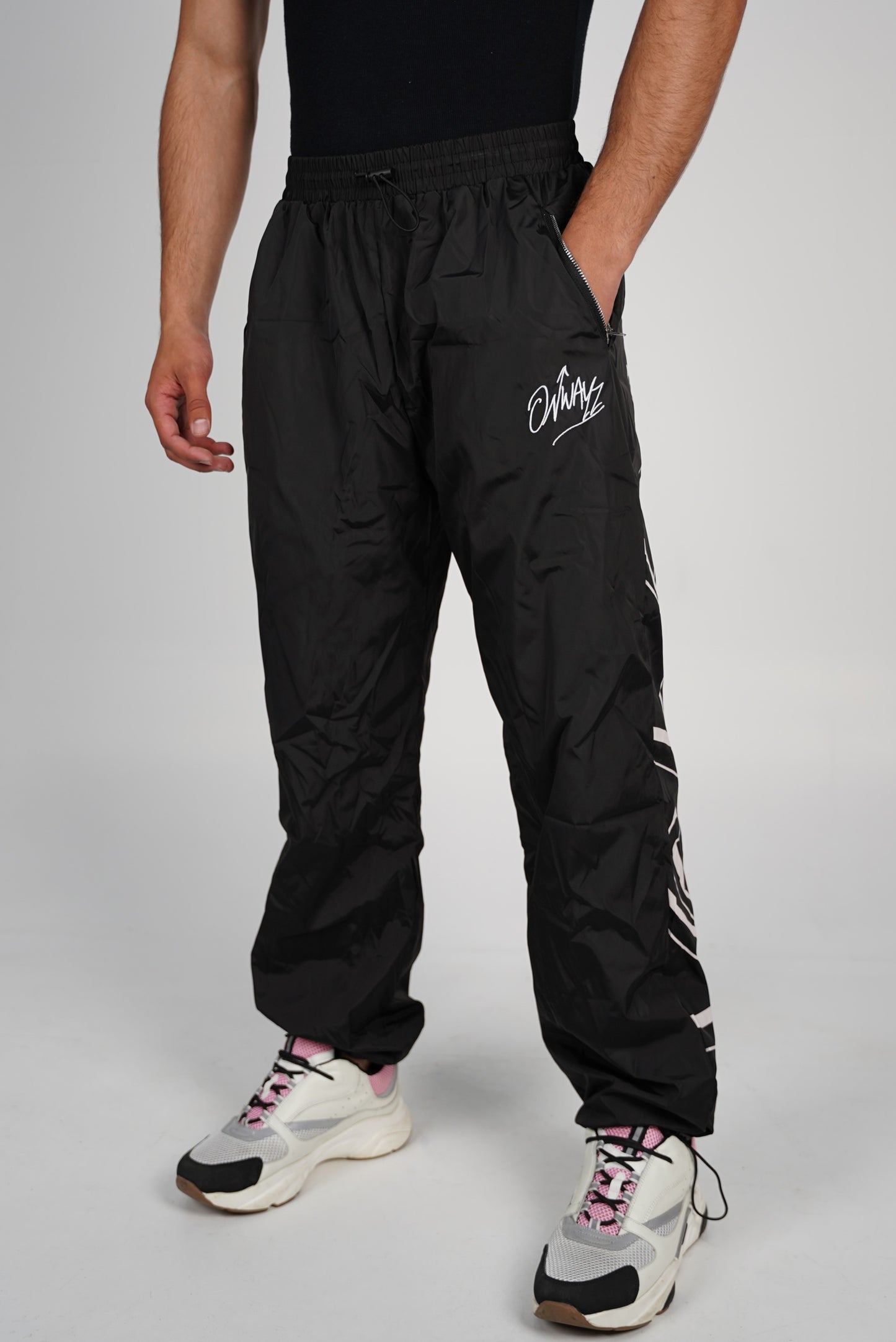 Graffiti Nylon Sweatpants