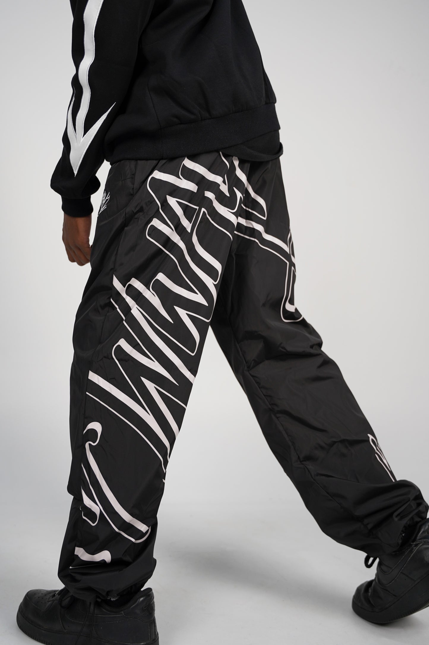 Graffiti Nylon Sweatpants