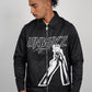 Cellular Zip Jacket - Black