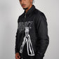 Cellular Zip Jacket - Black