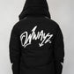 Arrow Puffer Jacket - Black