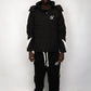 Arrow Puffer Jacket - Black