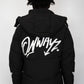 Arrow Puffer Jacket - Black