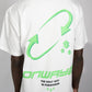 Motion T Shirt - White Green