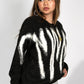 Fluff Knit Crewneck - Black