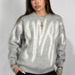 Fluff Knit Crewneck - Grey