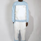 Core Crewneck - Blue White