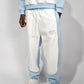 Core Sweatpants - Blue White
