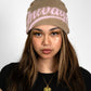 Reversible Beanie - Brown / Grey