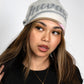Reversible Beanie - Brown / Grey