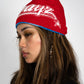 Reversible Beanie - Blue / Red